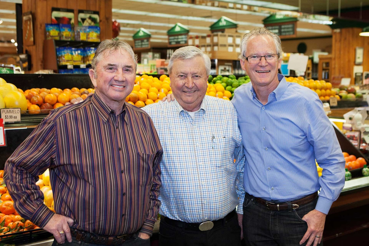 Dale Downing, Don Shone and Eric Stille