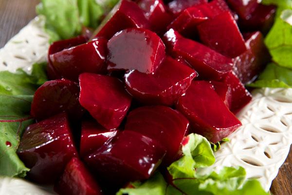 sweet and sour beets